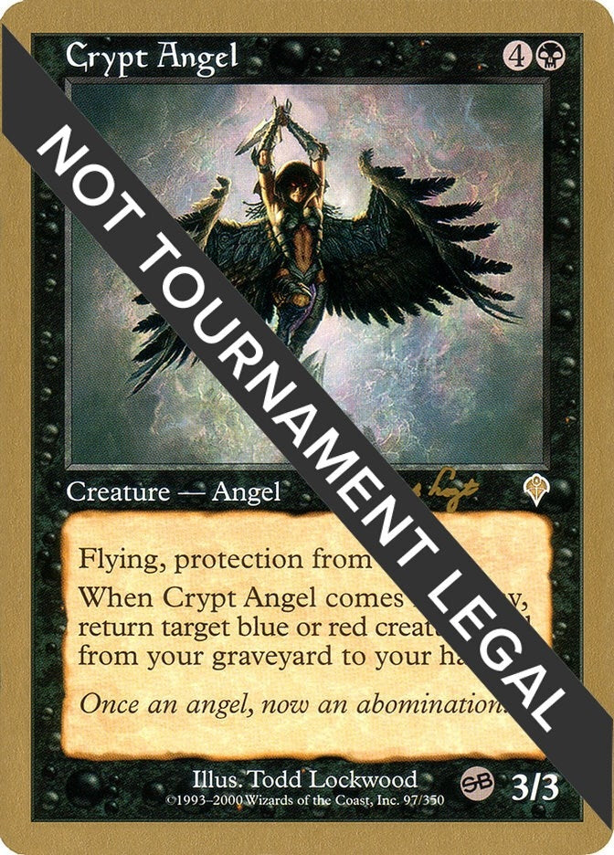 Crypt Angel - 2001 Tom van de Logt (INV) (SB) (World Championship Decks)