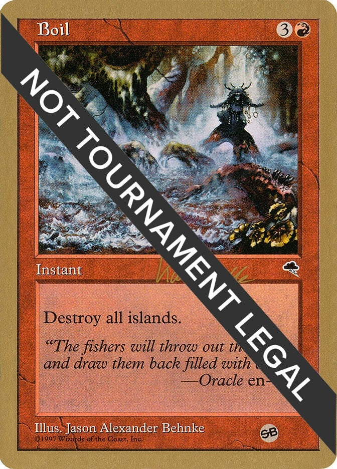 Boil - 1999 Kai Budde (TMP) (SB) (World Championship Decks)