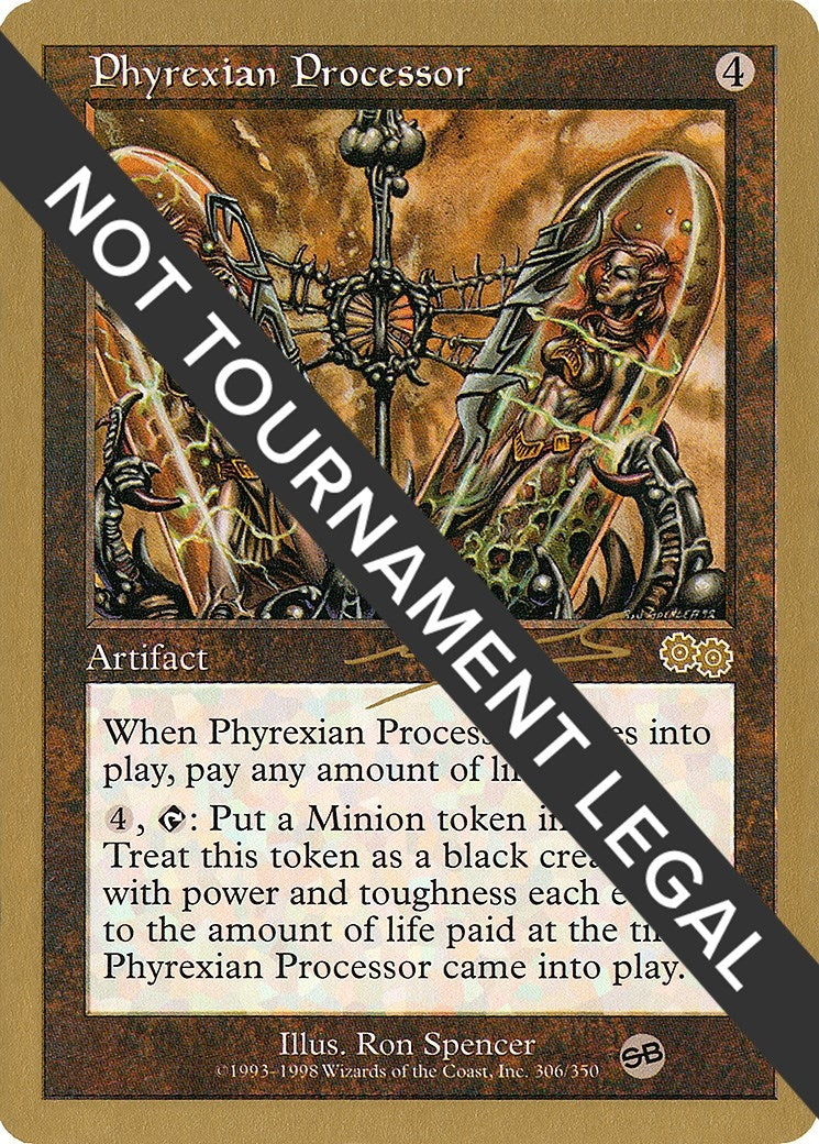 Phyrexian Processor - 2000 Nicolas Labarre (USG) (SB) (World Championship Decks)