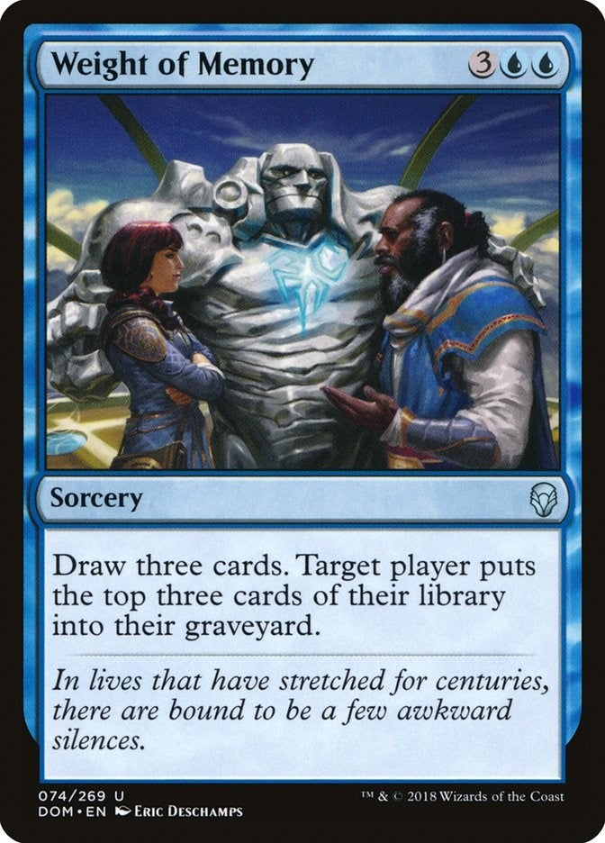 Image for Weight of Memory (74) - Magic: The Gathering