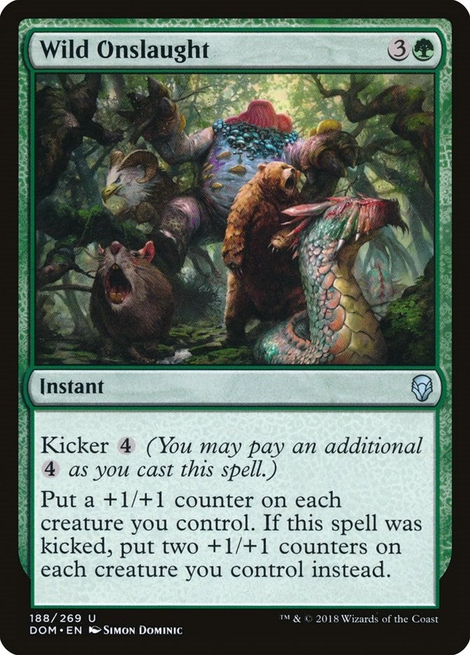 Image for Wild Onslaught (188) - Magic: The Gathering