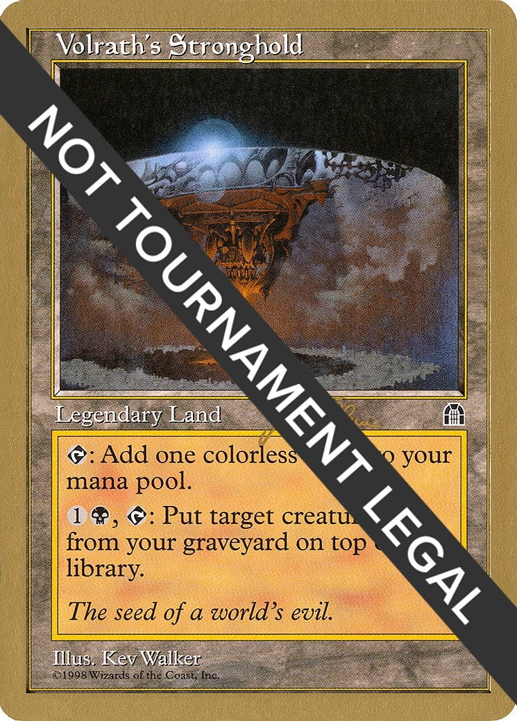 Image for Volrath's Stronghold - 1999 Jakub Slemr (STH) - Magic: The Gathering