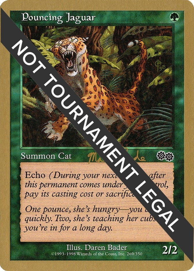 Pouncing Jaguar - 1999 Matt Linde (USG) (World Championship Decks)