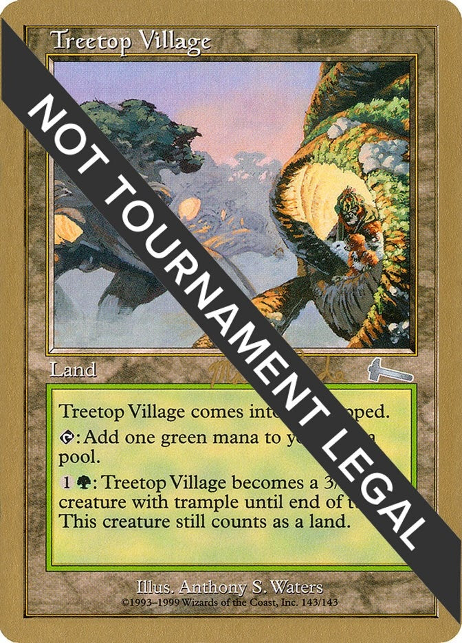 Image for Treetop Village - 1999 Matt Linde (ULG) - Magic: The Gathering