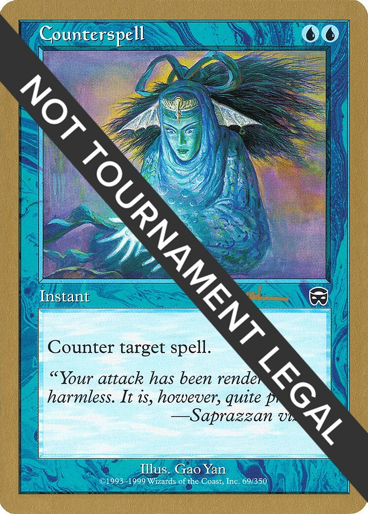 Counterspell - 2001 Antoine Ruel (MMQ) (World Championship Decks)