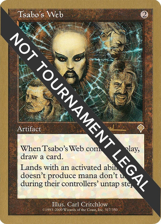 Image for Tsabo's Web - 2001 Antoine Ruel (INV) - Magic: The Gathering
