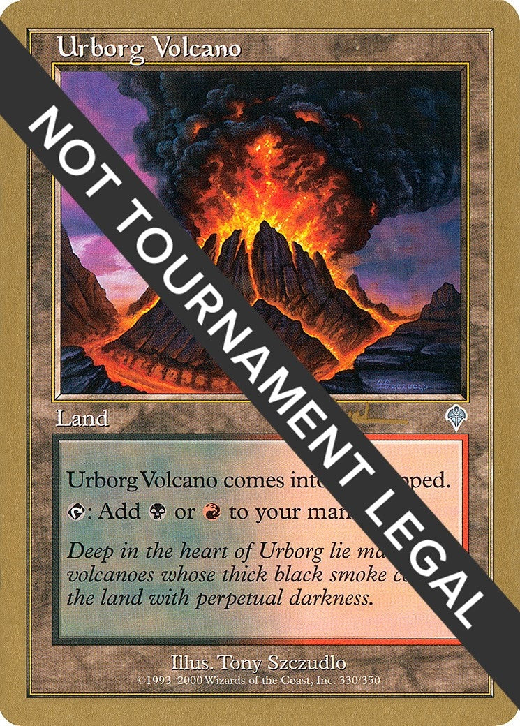Image for Urborg Volcano - 2001 Antoine Ruel (INV) - Magic: The Gathering