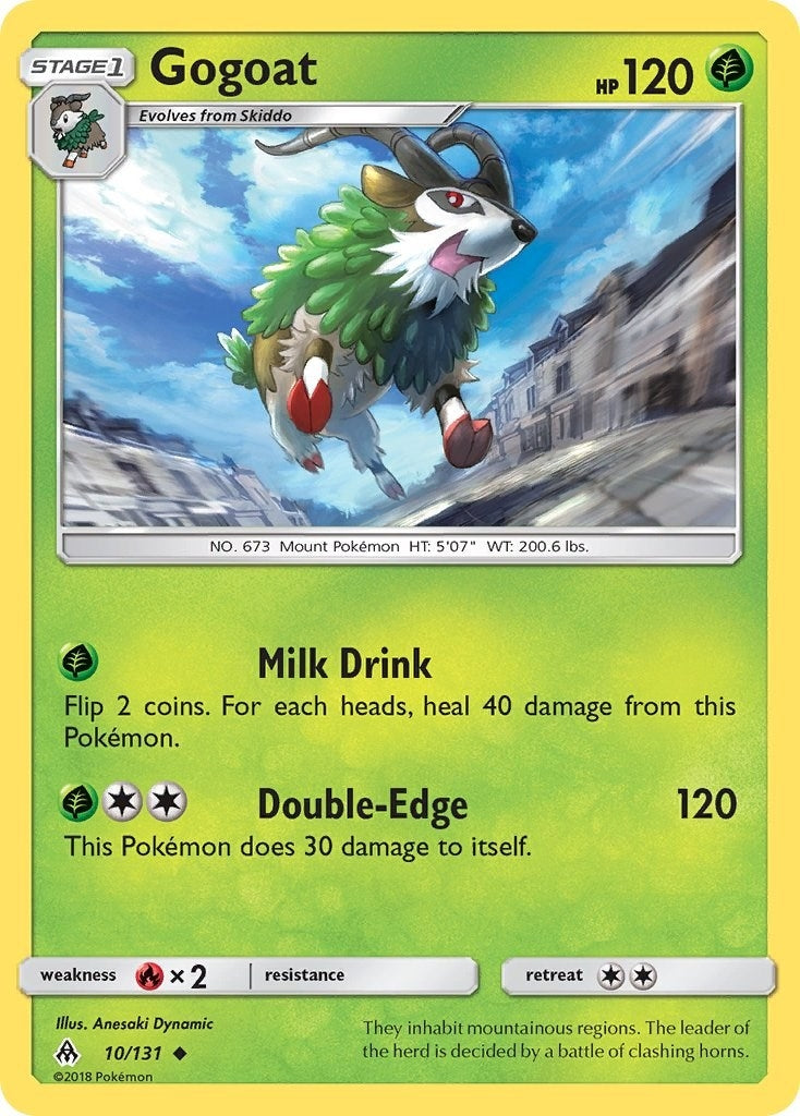 Image for Gogoat (10/131) (SM - Forbidden Light) - Pokemon