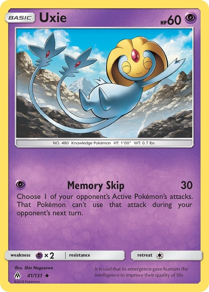 Image for Uxie (41/131) (SM - Forbidden Light) - Pokemon