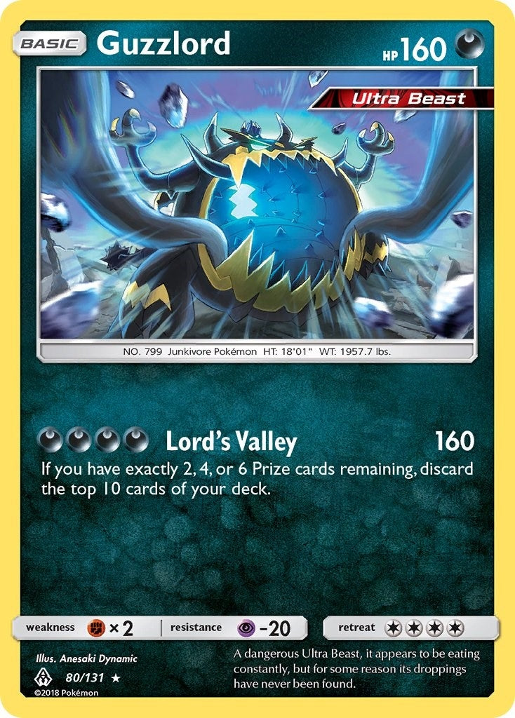 Image for Guzzlord (80/131) (SM - Forbidden Light) - Pokemon