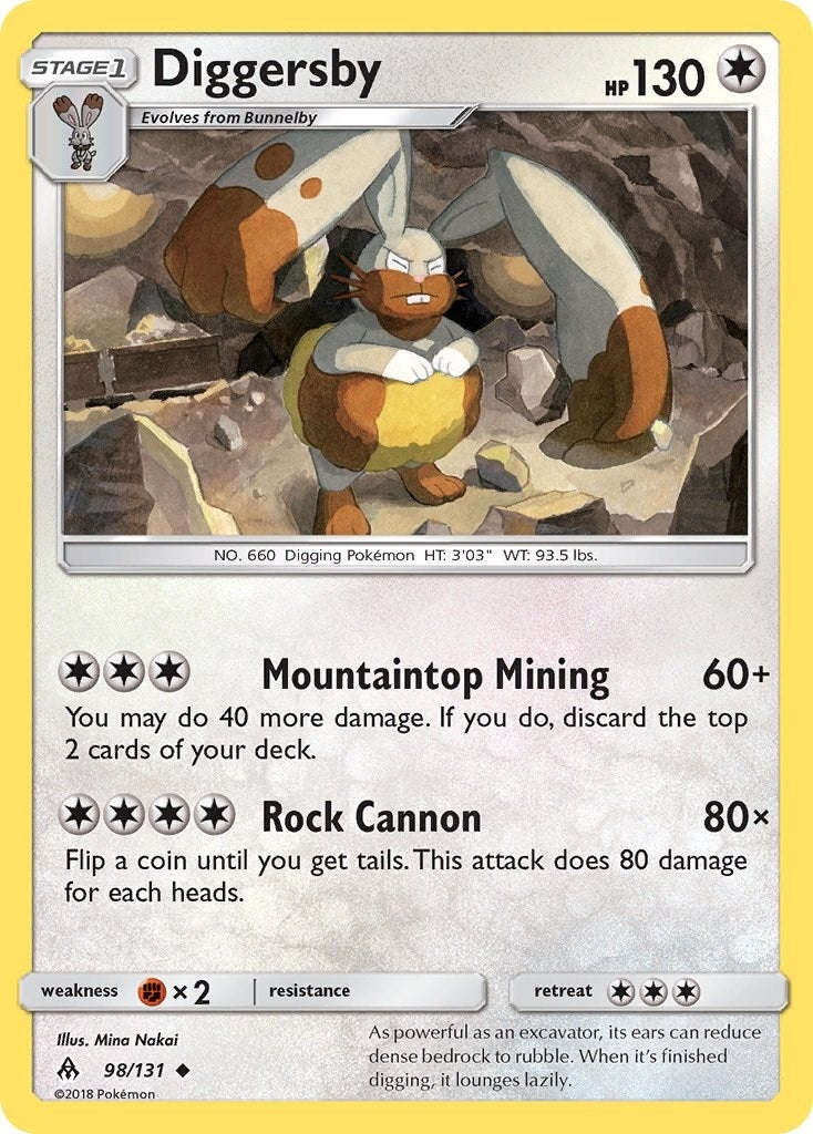 Image for Diggersby (98/131) (SM - Forbidden Light) - Pokemon