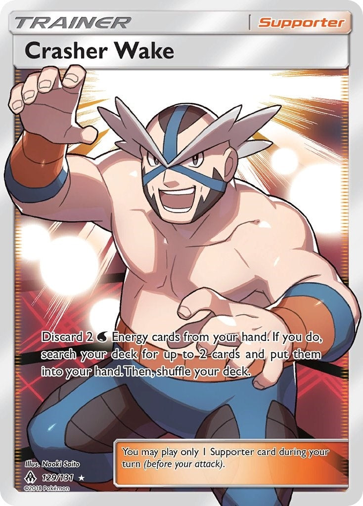 Image for Crasher Wake (Full Art) (129/131) (SM - Forbidden Light) - Pokemon
