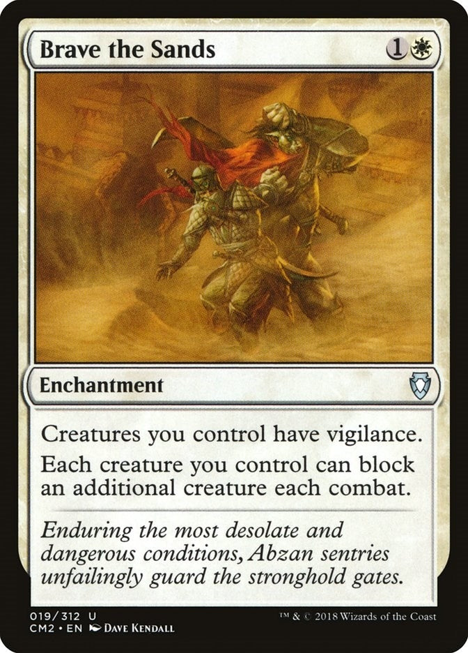 Brave the Sands (19) (Commander Anthology Volume II)
