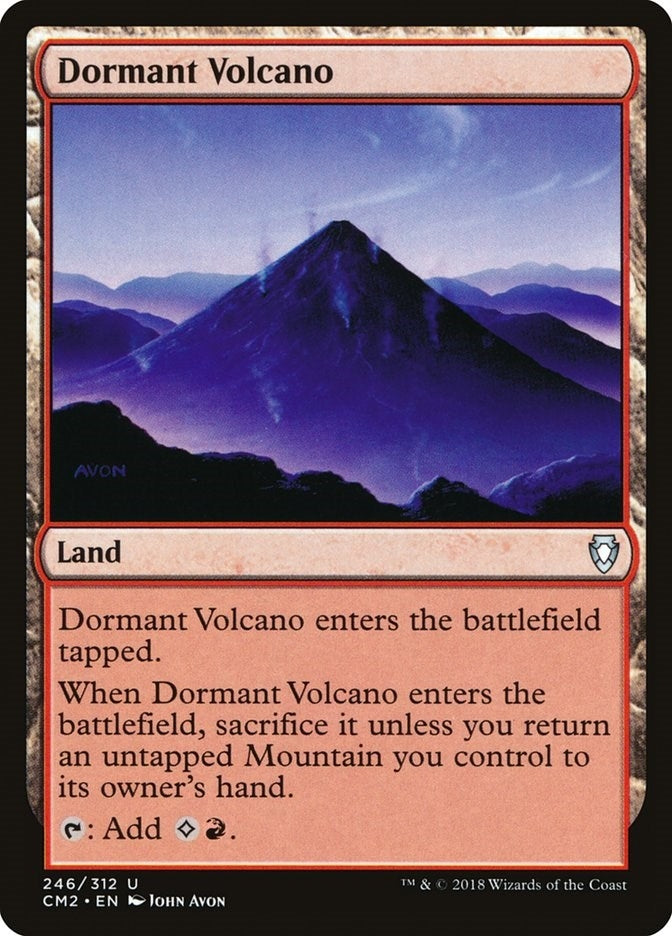 Dormant Volcano (246) (Commander Anthology Volume II)