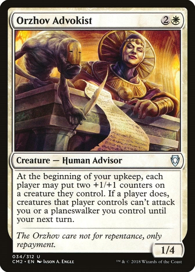 Orzhov Advokist (34) (Commander Anthology Volume II)