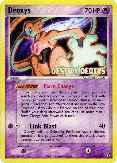 Image for Deoxys (Normal Forme) - 16/107 (Movie Promo) (016/107) (Miscellaneous Cards & Products) - Pokemon