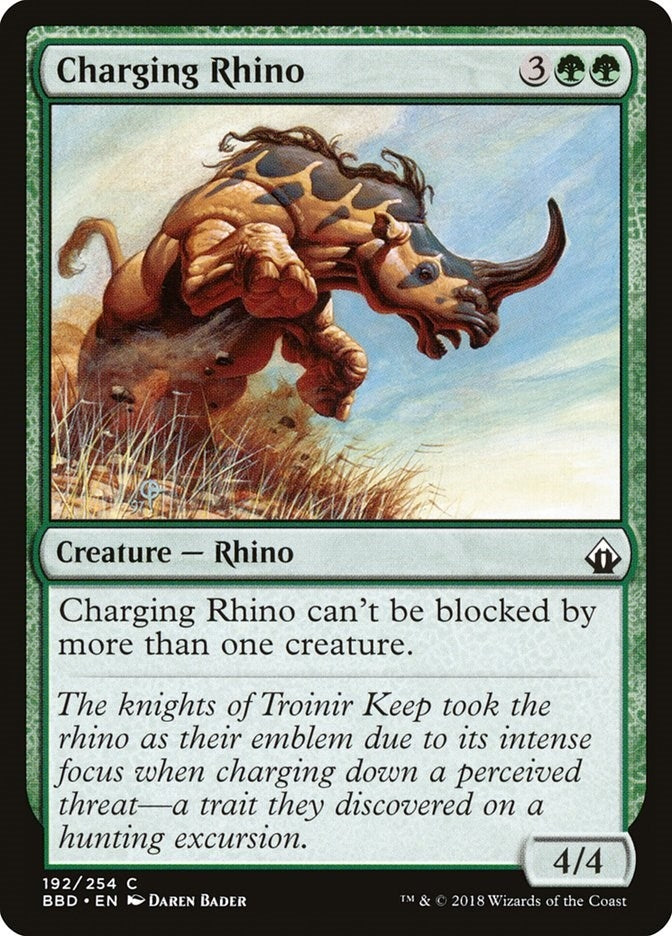 Charging Rhino (192) (Battlebond)