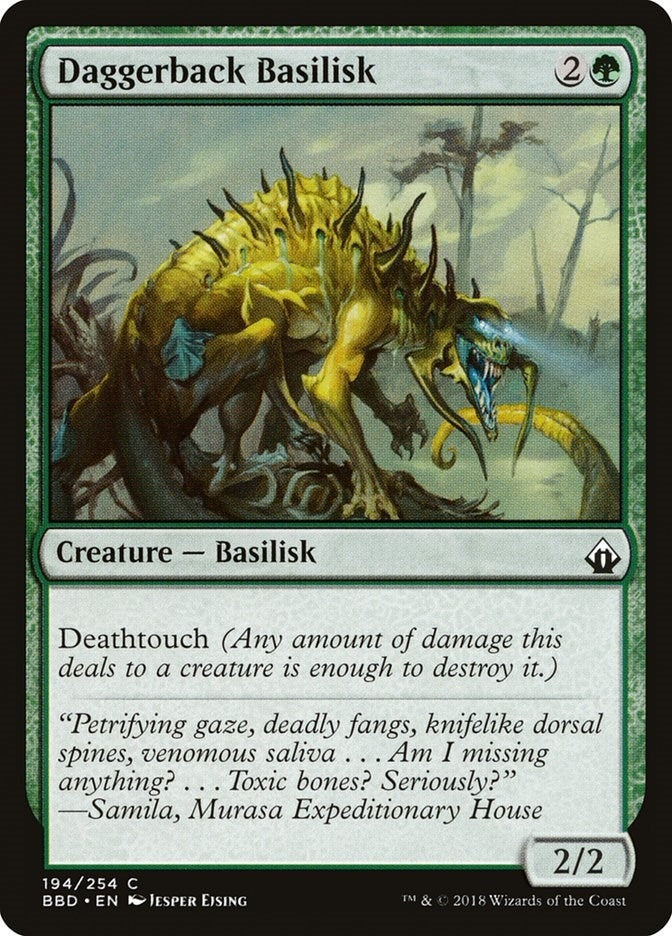 Daggerback Basilisk (194) (Battlebond)