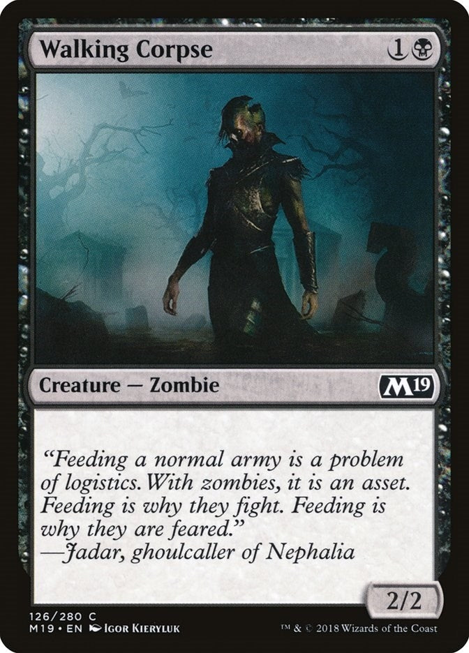 Image for Walking Corpse (126) - Magic: The Gathering