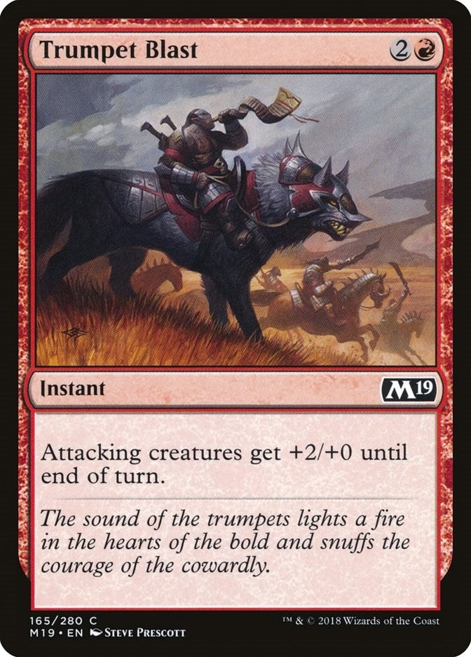 Image for Trumpet Blast (165) - Magic: The Gathering