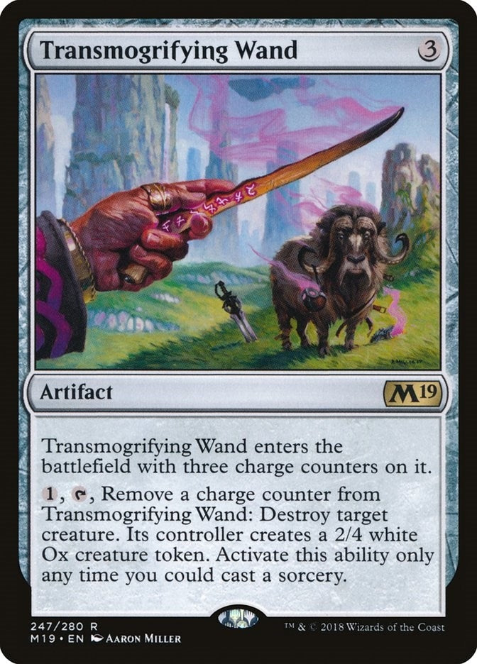 Image for Transmogrifying Wand (247) - Magic: The Gathering