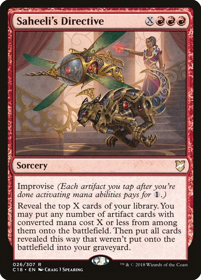 Saheeli's Directive (26) (Commander 2018)