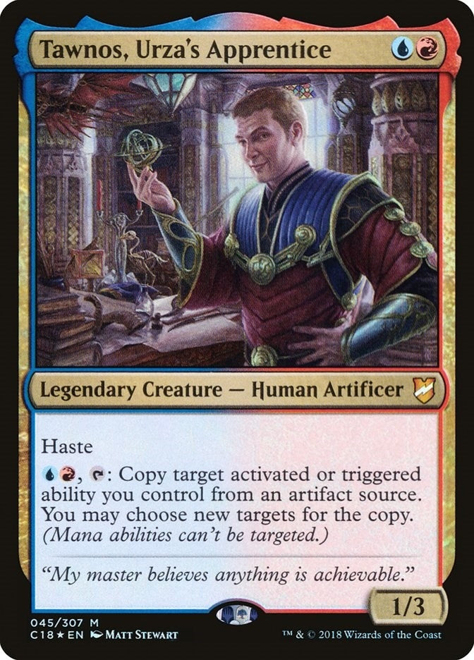 Tawnos, Urza's Apprentice (45) (Commander 2018)