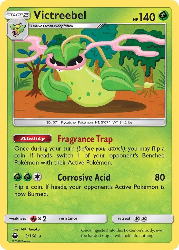 Image for Victreebel (3/168) (SM - Celestial Storm) - Pokemon