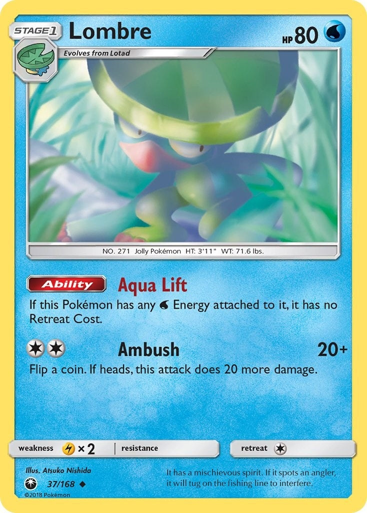 Image for Lombre (37/168) (SM - Celestial Storm) - Pokemon