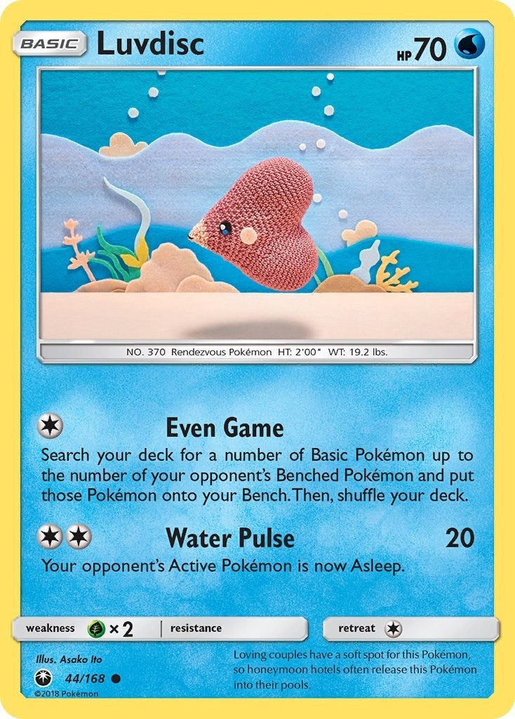 Image for Luvdisc (44/168) (SM - Celestial Storm) - Pokemon