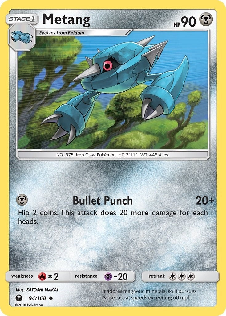 Image for Metang (94/168) (SM - Celestial Storm) - Pokemon