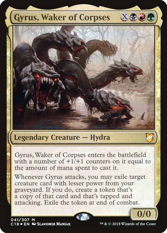 Gyrus, Waker of Corpses (41) (Commander 2018)