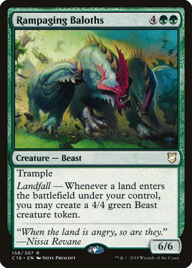 Rampaging Baloths (158) (Commander 2018)