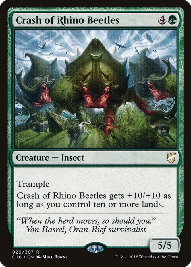 Crash of Rhino Beetles (29) (Commander 2018)