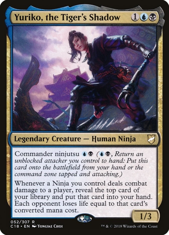 Yuriko, the Tiger's Shadow (52) (Commander 2018)