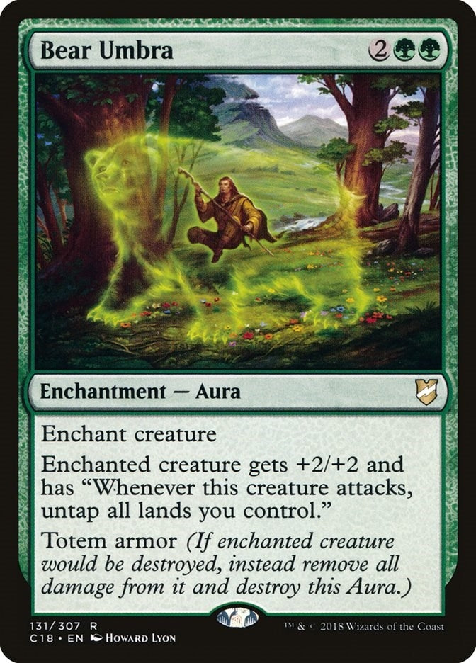 Bear Umbra (131) (Commander 2018)
