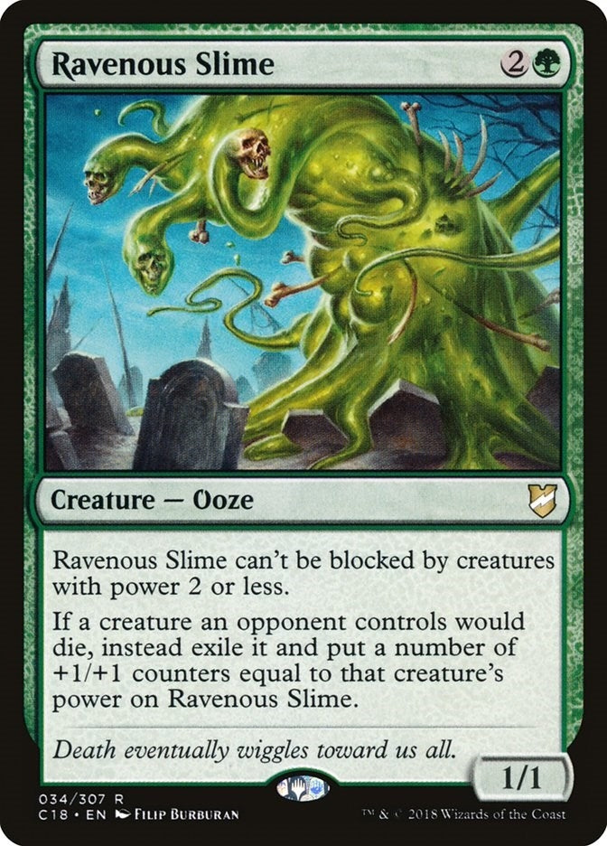 Ravenous Slime (34) (Commander 2018)
