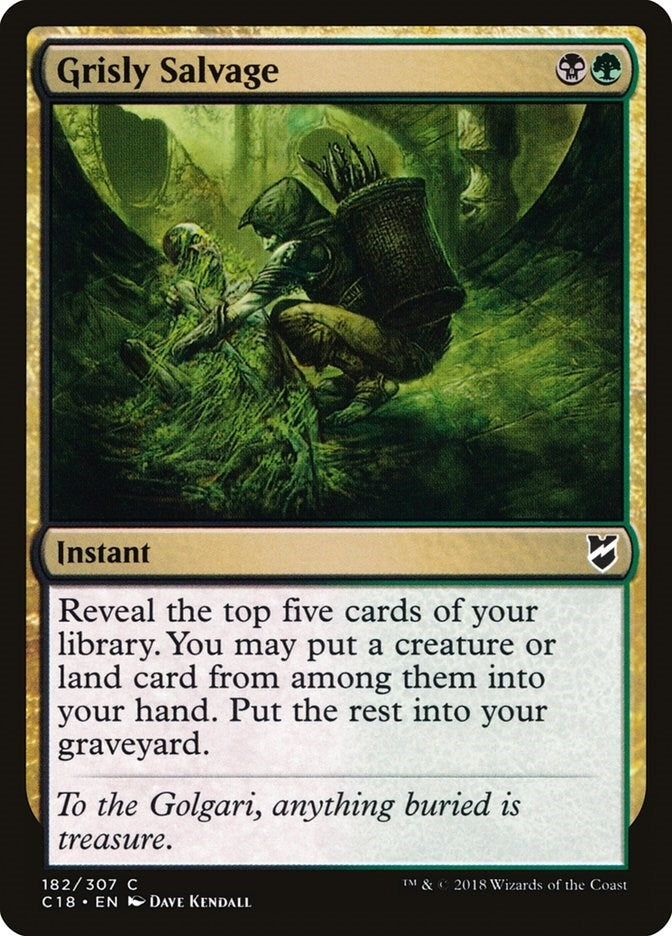 Grisly Salvage (182) (Commander 2018)