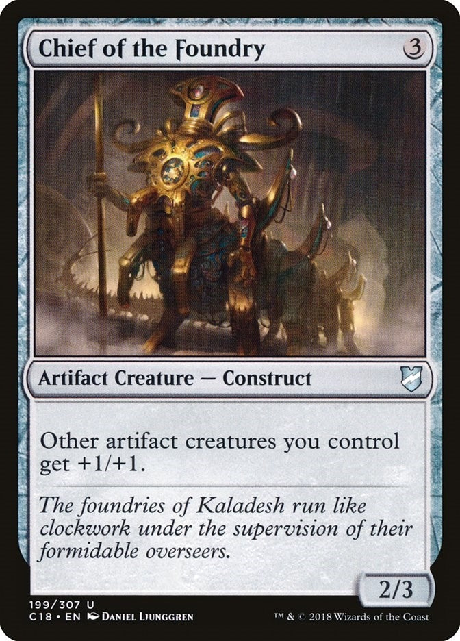 Chief of the Foundry (199) (Commander 2018)