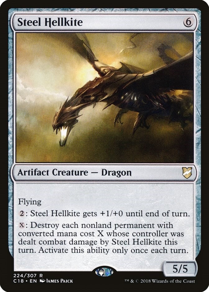 Steel Hellkite (224) (Commander 2018)