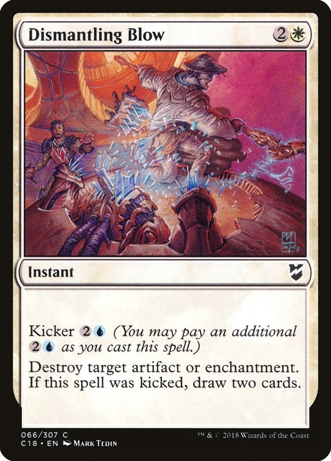 Dismantling Blow (66) (Commander 2018)