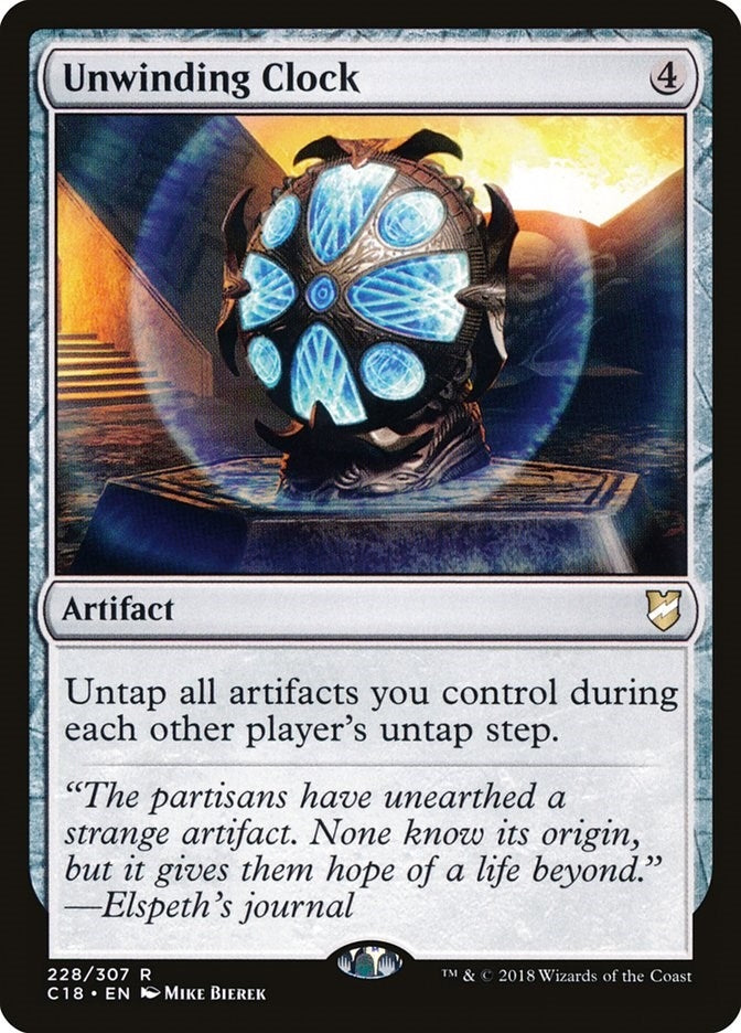 Unwinding Clock (228)