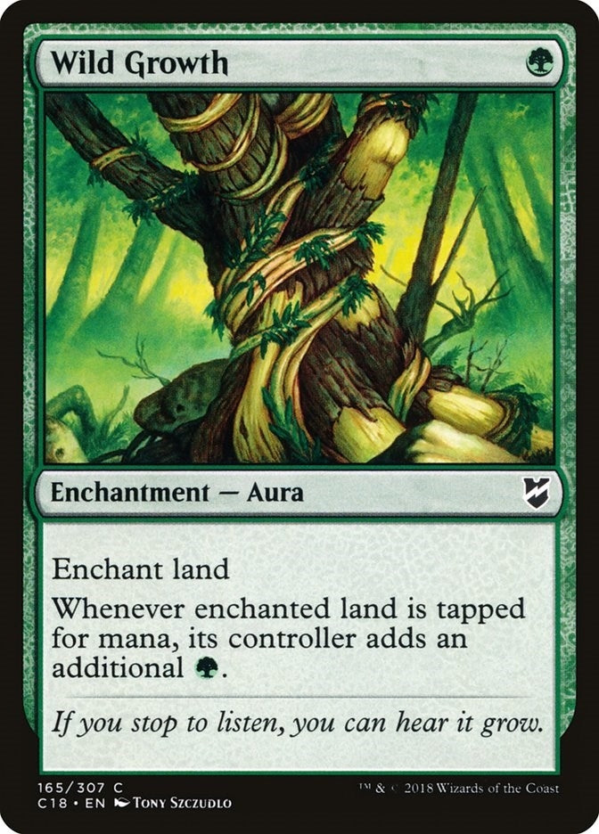Wild Growth (165) (Commander 2018)