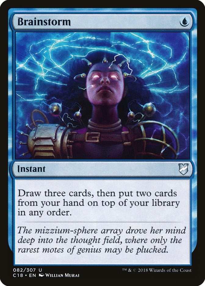 Brainstorm (82) (Commander 2018)
