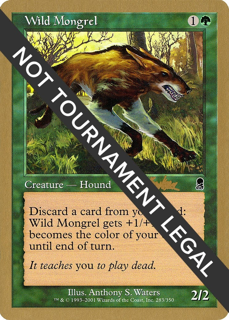 Image for Wild Mongrel - 2002 Brian Kibler (ODY) - Magic: The Gathering