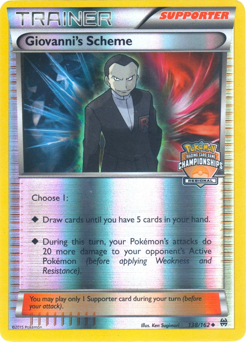 Image for Giovanni's Scheme - 138/162 (Regional Championships) (138/162) (League & Championship Cards) - Pokemon