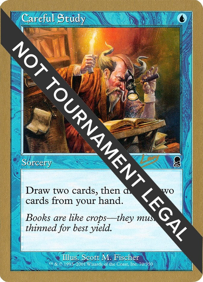Careful Study - 2002 Raphael Levy (ODY) (World Championship Decks)