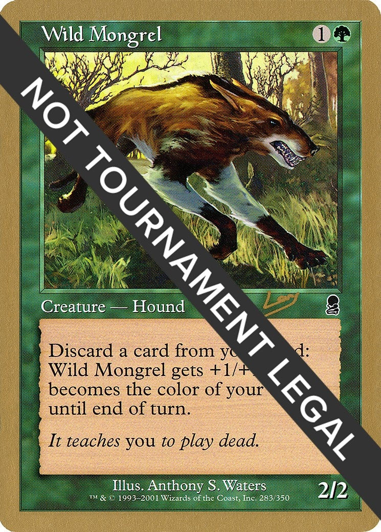 Image for Wild Mongrel - 2002 Raphael Levy (ODY) - Magic: The Gathering