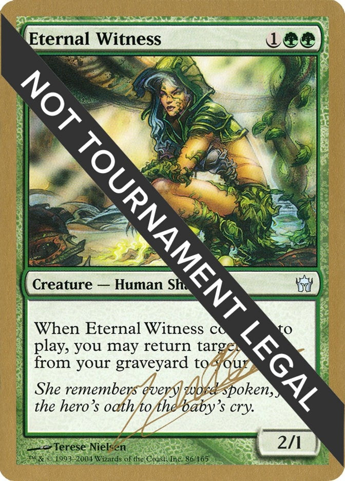 Eternal Witness - 2004 Julien Nuijten (5DN) (World Championship Decks)