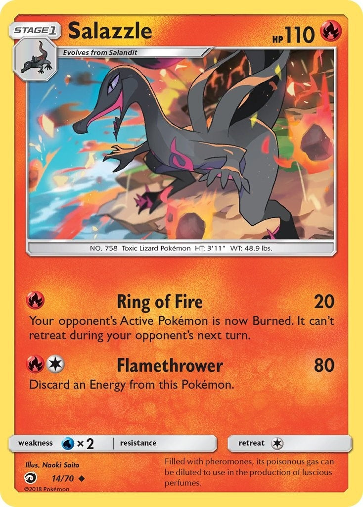Image for Salazzle (14/70) (Dragon Majesty) - Pokemon